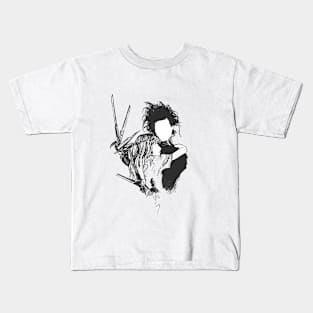 LOVE SCISSORHANDS Kids T-Shirt